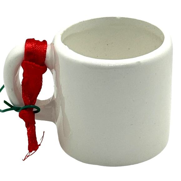 I Heart Love Grandpa” Mini Mug Ornament World Wide Basics Item #00679 - Picture 6 of 7